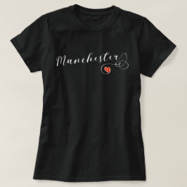 マンチェスターハートTシャツ(イギリス) Tシャツ