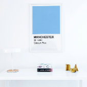 マンチェスターブルーシティゼン – 白縁ど ポスター