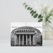 マンチェスター中央図書館 ポストカード (スタンド正面)