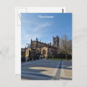 マンチェスター大聖堂ガーデンズ ポストカード (正面/裏面)