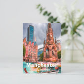 マンチェスター旅行絵葉書アート, マンチェスター旅行 シーズンポストカード (スタンド正面)