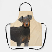 マンチェスター絵画テリアのオリジナルアニマルアート エプロン (正面)