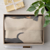 マンチェスター絵画テリアのオリジナルアニマルアート 薄葉紙 (ギフト)