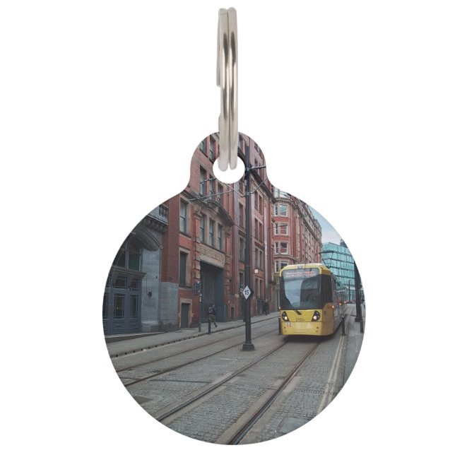 マンチェスター通り ペット　ネームタグ (正面)