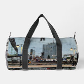 マンチェスター駅ビュー ダッフルバッグ (裏面)