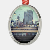マンチェスター駅ビュー メタルオーナメント (左)