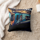 マンチェスター駅 クッション (ブランケット)