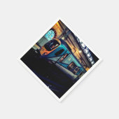 マンチェスター駅 スタンダードカクテルナプキン (角)