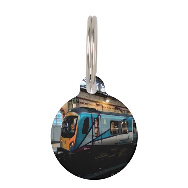 マンチェスター駅 ペット　ネームタグ (正面)