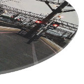 マンチェスター駅、夜 カッティングボード (角)