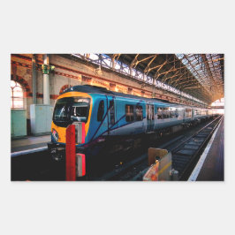 マンチェスター駅 長方形シール