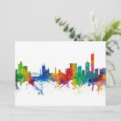 マンチェスター（イギリス）市街 招待状 (スタンド正面)