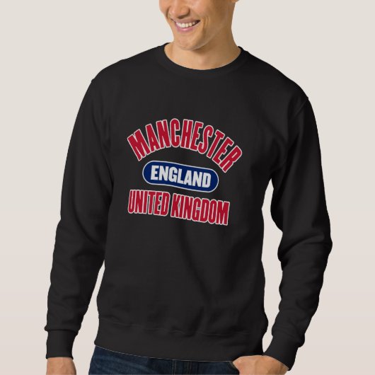 マンチェスター イングランド イギリス スウェットシャツ (正面)