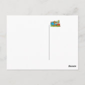 マンチェスター – イングランド.png ポストカード (裏面)