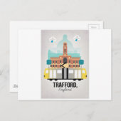 マンチェスター・トラフォード ポストカード (正面/裏面)
