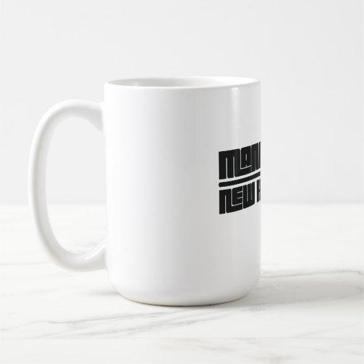マンチェスター - ニューハンプシャー州 コーヒーマグカップ (左)