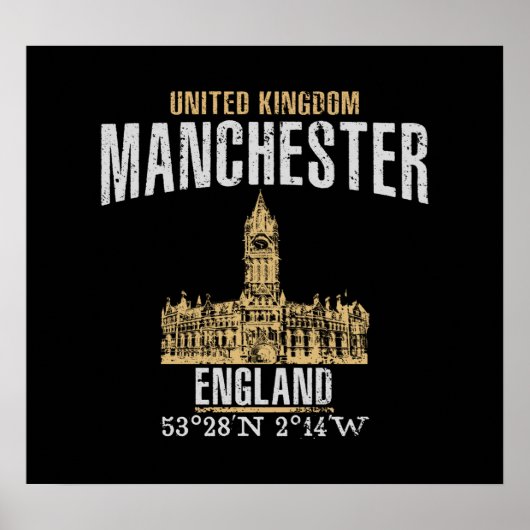 マンチェスター ポスター (正面)