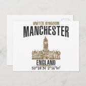 マンチェスター ポストカード (正面/裏面)