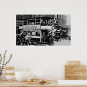 マンチェスター、c.1900のトラム ポスター (キッチン)