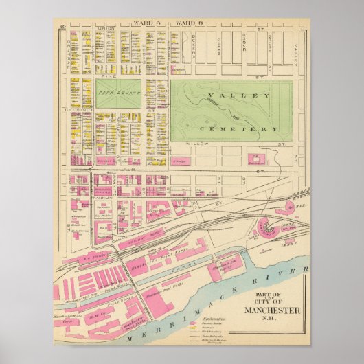 マンチェスター、NH、パート ポスター (正面)