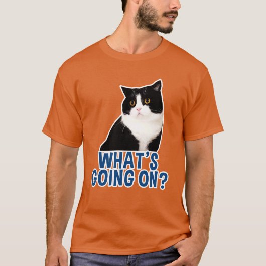 マンチェスターWhatsGoingOnメンズTシャツ Tシャツ (正面)