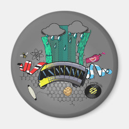 マンチェスタ素晴らしーとマンチェスターとビー&トラム マグネット