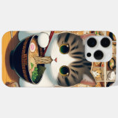 マンチキン猫食べラーメン Case-Mate iPhoneケース (裏面 (横))