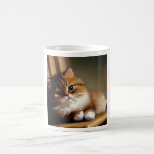 マンチキン猫 コーヒーマグカップ