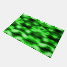 マンチャドヴェルデe preto estlo pastilas de vidro ドアマット