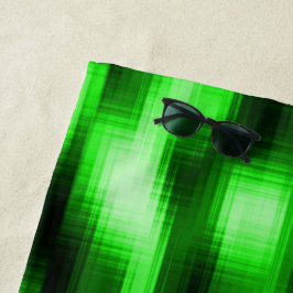 マンチャドヴェルデe preto estlo pastilas de vidro ビーチタオル