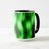 マンチャドヴェルデe preto estlo pastilas de vidro マグカップ (正面右)