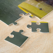 マンチングゴールドフィンチ ジグソーパズル (側面)