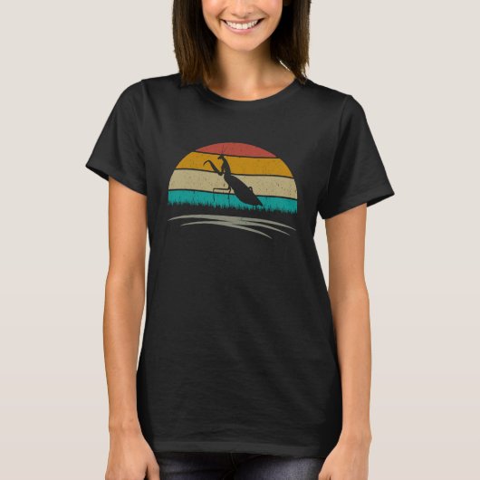 マンチ祈スレトロ祈マンティス Tシャツ (正面)