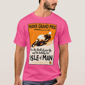 マンックスグランドプリオートバイレースプリント Tシャツ