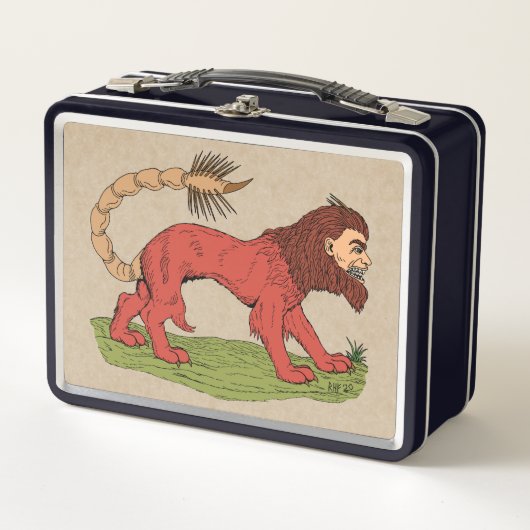 マンティコア メタルランチボックス (正面)