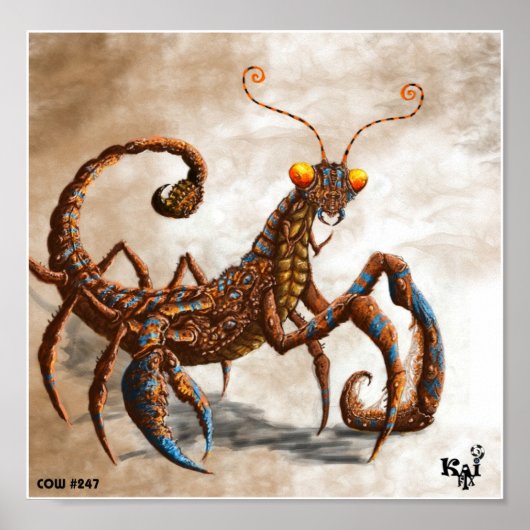 マンティススコーピオン ポスター (正面)