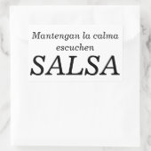 マンテンガンラカルマ 長方形シール (バッグ)