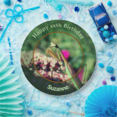 マンテ祈ス自然バースディパーソナライズされたアパーティー ペーパープレート (パーティー)