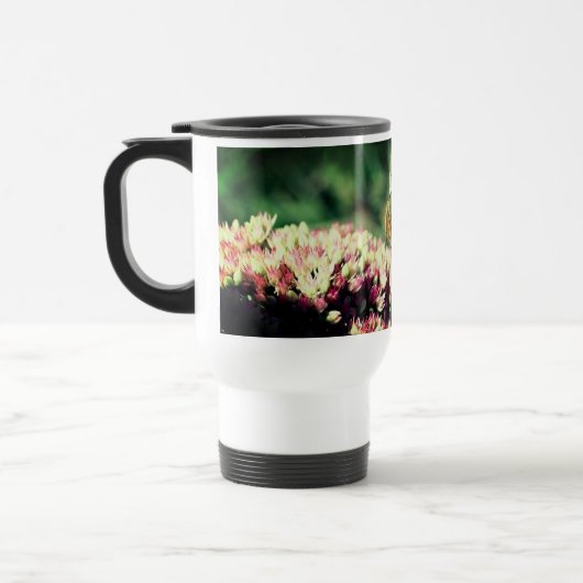 マンテ祈ス自然パーソナライズされた トラベルマグ (左)