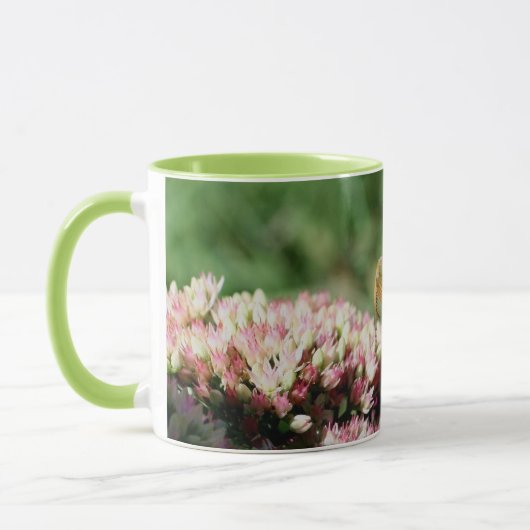 マンテ祈ス自然パーソナライズされた マグカップ (左)