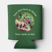 マンテ祈ス自然パーソナライズされた 缶クーラー (裏面)