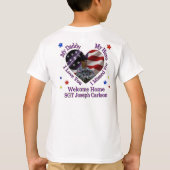 マンディのカスタマイズ帰郷シャツ Tシャツ (裏面)