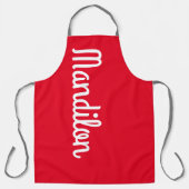 マンディロンデランタルロホ エプロン (正面)