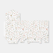 マンディ紙吹雪水色ドット優先ボックス フェイバーボックス (折り畳みなし)