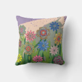 マンデッラガーデン枕 クッション (裏面)