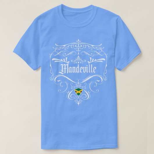 マンデビルヴィンテージデザイン1 Tシャツ (デザイン正面)
