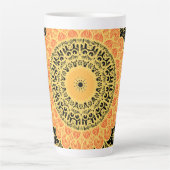 マンデラアート カフェラテマグ (正面)