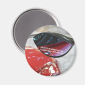 マンデラ効果オブジェクトの鏡が近くなる場合がある マグネット (正面/裏面)