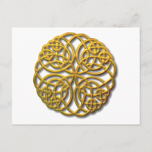 マンデラ金ゴールド ポストカード (正面)