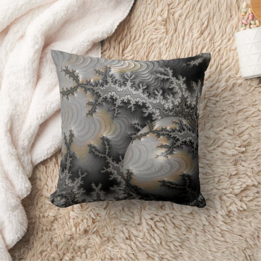 マンデルの領域の探索 クッション (ブランケット)